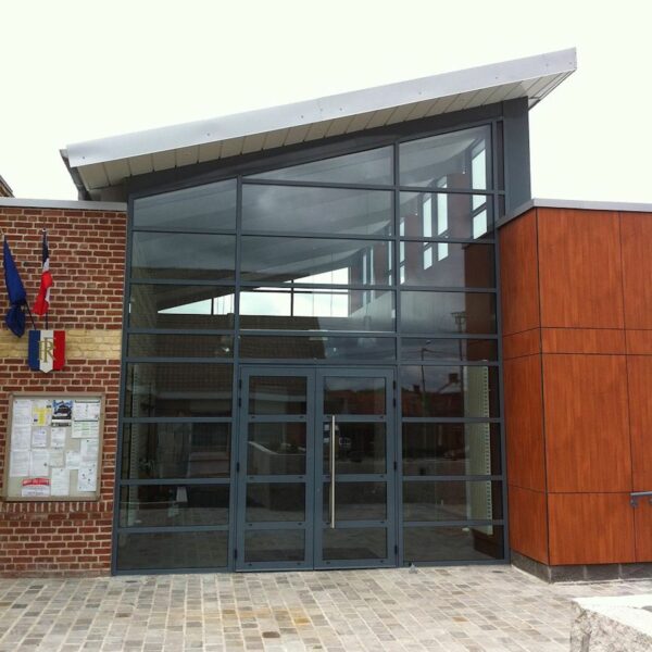 Création espace public mairie d_Helfaut l Envergure Architectes(3)