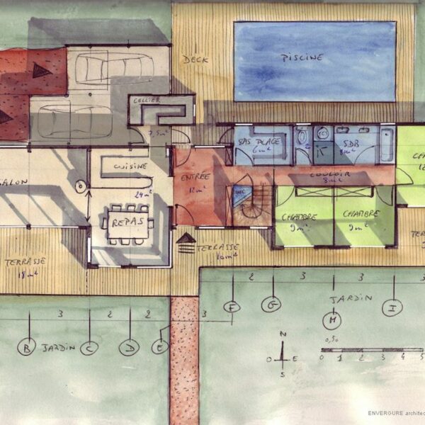 Plan maison d_architecte rénovation l Envergure Architectes(1)