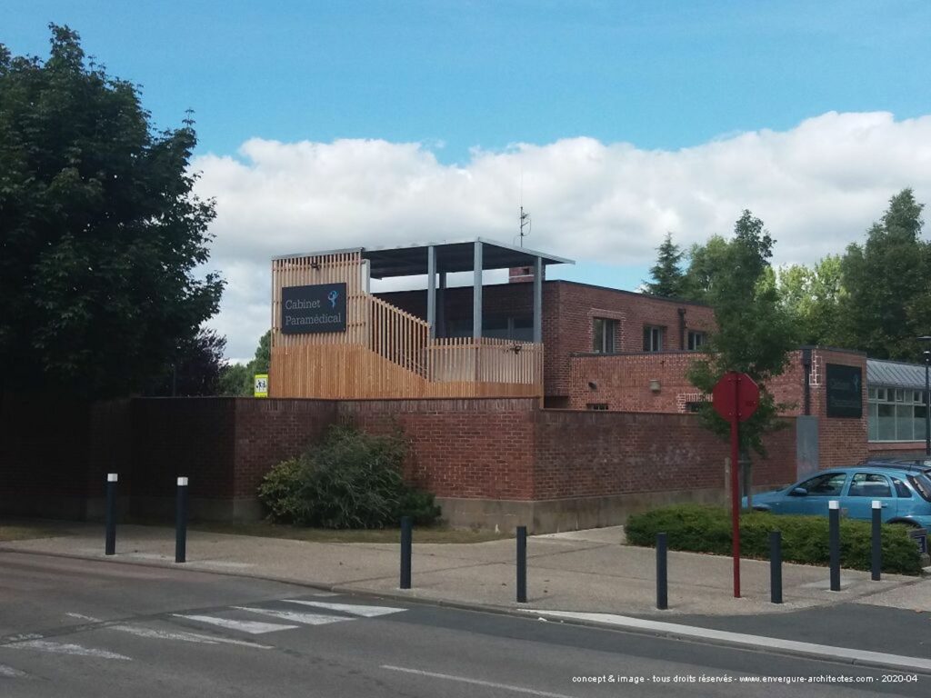 Rénovation et extension maison paramédicale l Envergure Architectes(5)