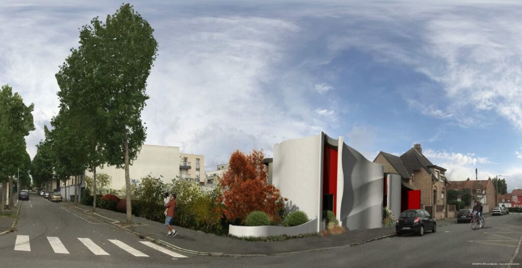Concours logements sociaux 3D Inoshape Vilogia l Envergure Architectes